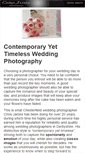 Mobile Screenshot of chrisjamesphotography.co.uk